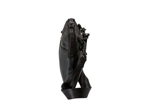【豊岡鞄 直帆布 NEP504 ブラック】E+pleasure QUOLEショルダーバッグ